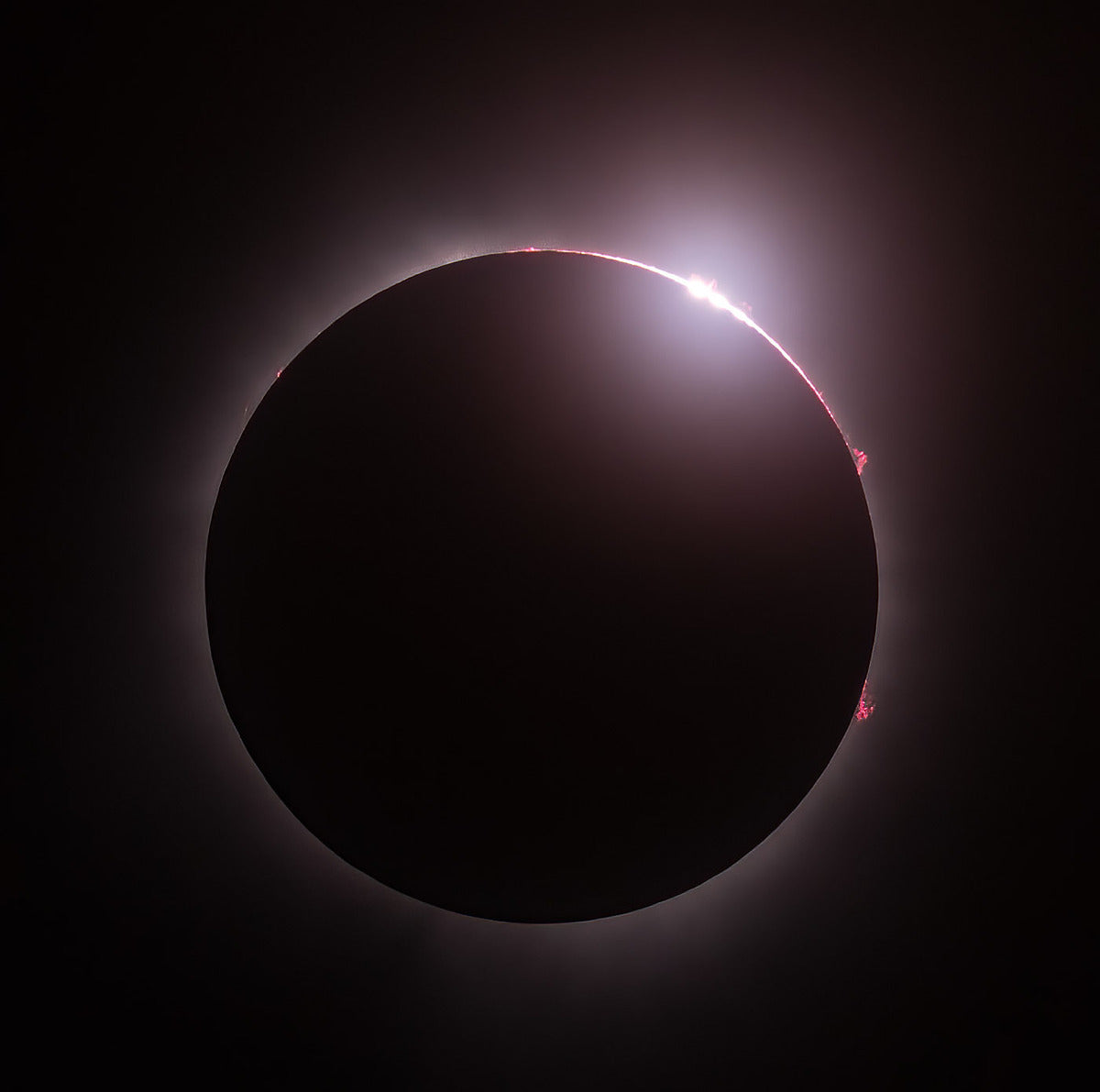 Total Solar Eclipse - Bailys Beads