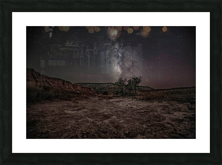 Allosaurus Tracks At Nightfall ... Black Mesa, OK