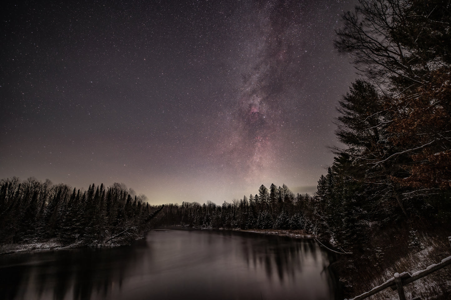 Winter Solstice 2024 Overlooking The AuSable River