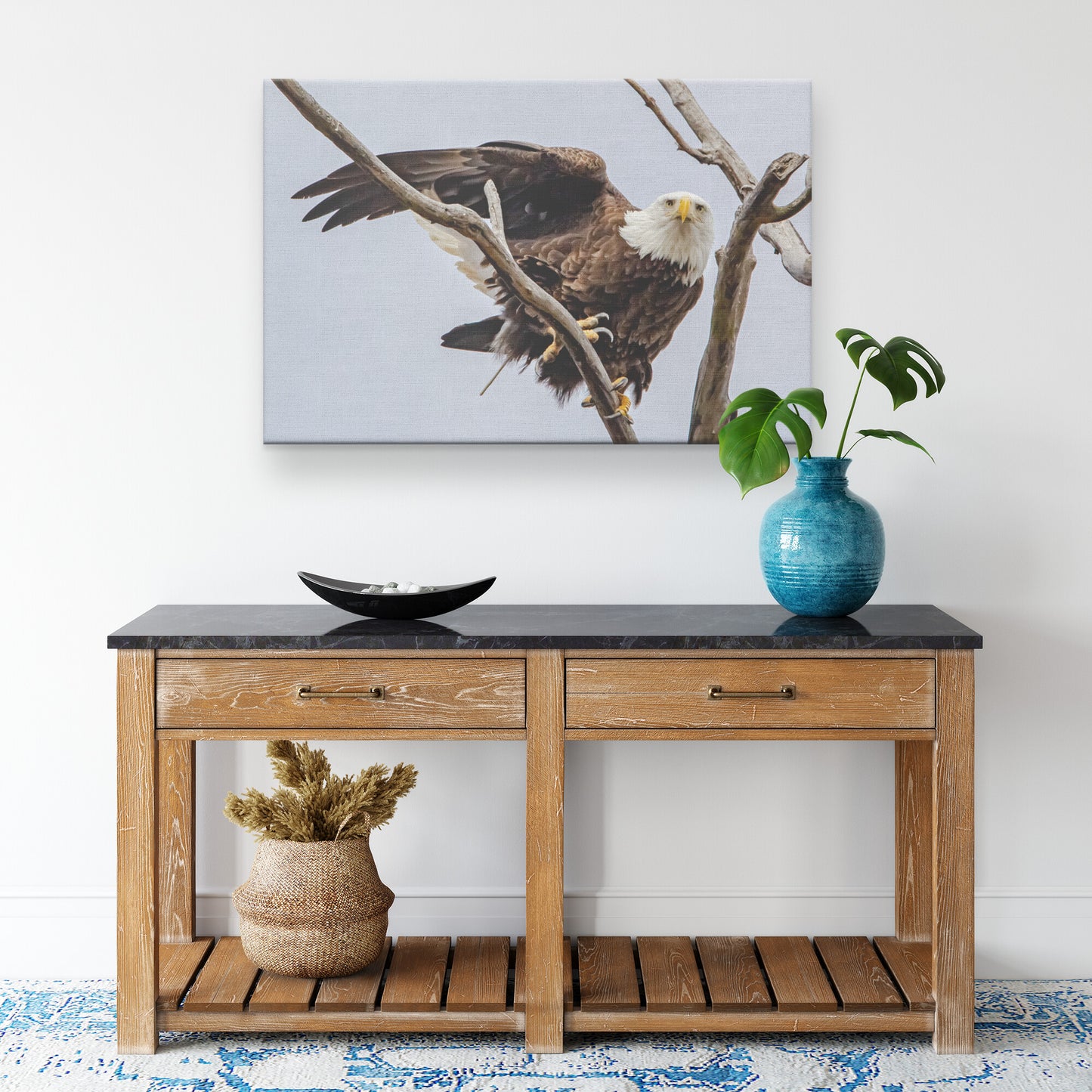 Majestic Eagle Canvas Wrap