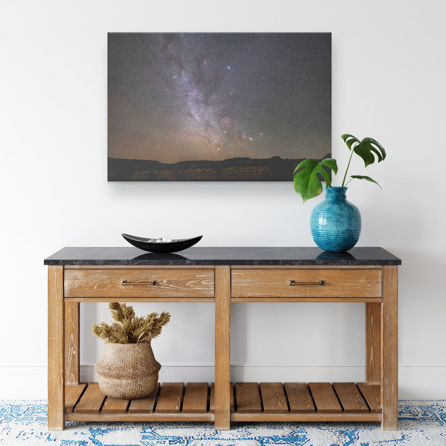 Orion Side Milky Way Canvas Wrap