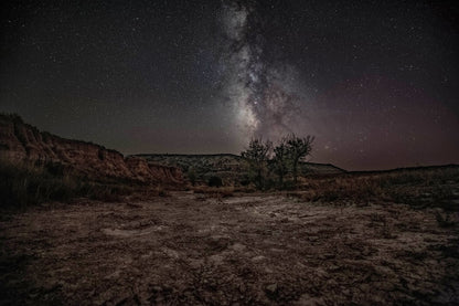 Allosaurus Tracks At Nightfall ... Black Mesa, OK