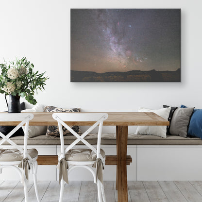 Orion Side Milky Way Canvas Wrap
