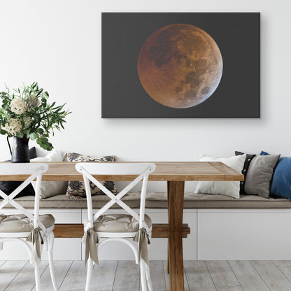The Blood Moon Canvas Wrap